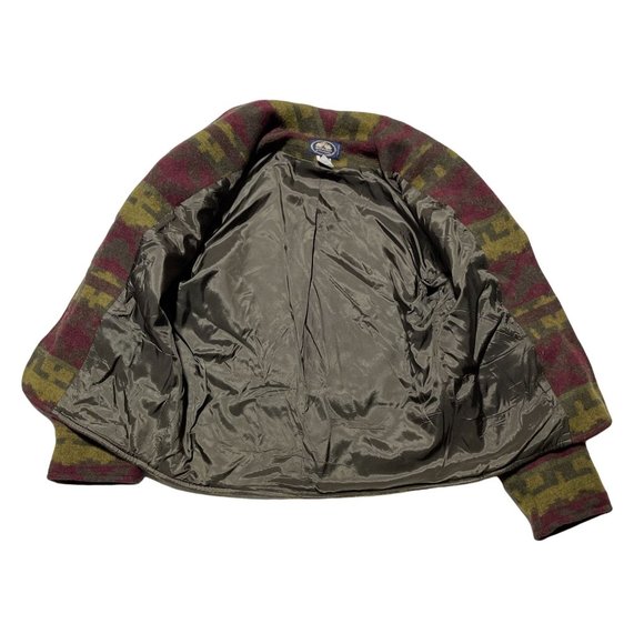 Vintage Women's British Khaki Jacket by Robert Lighton Made in the USA - Picture 4 of 6